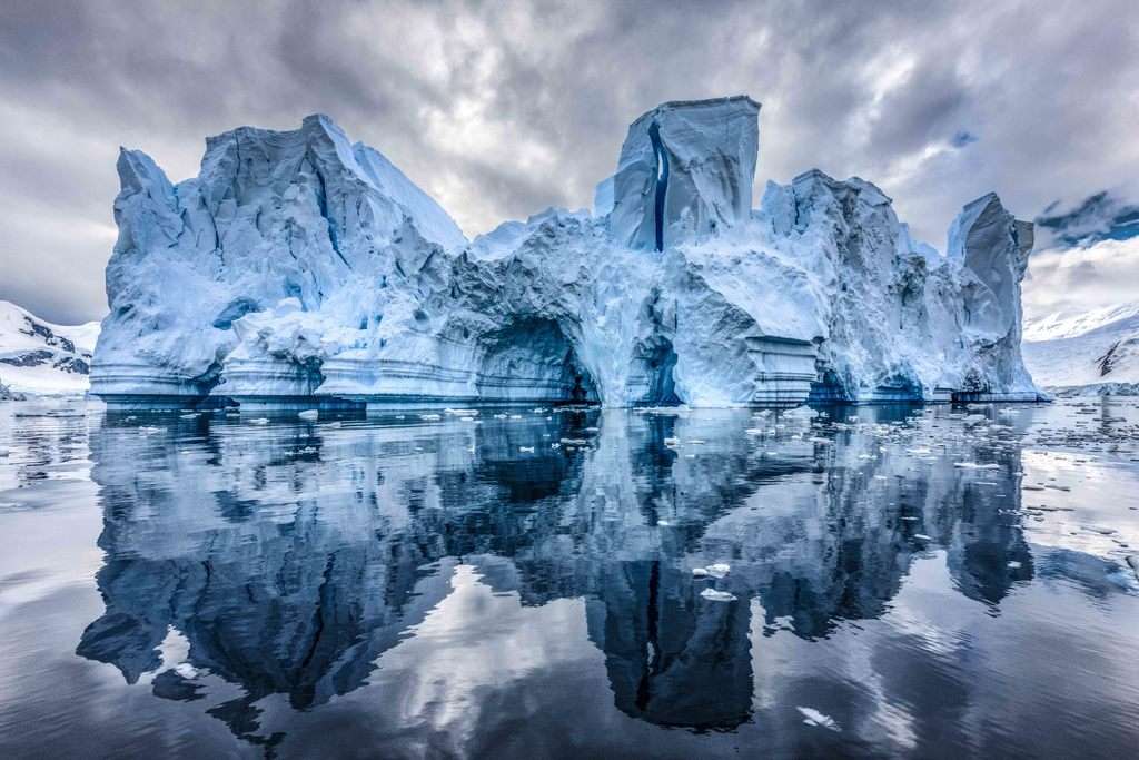 Paul Nicklen photograph of arctic ice